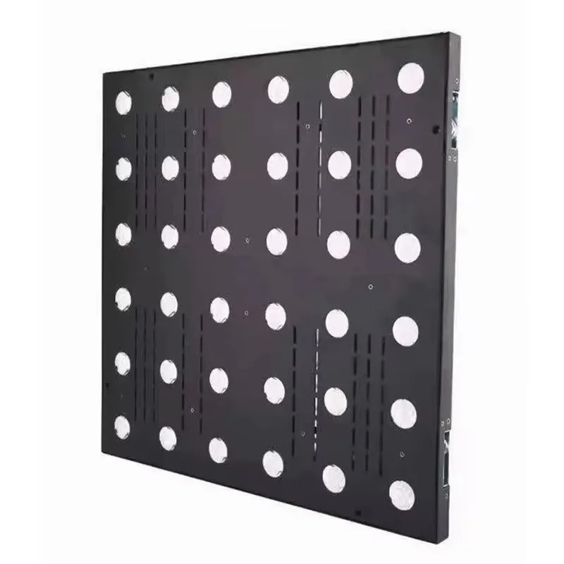 Waterproof dj dmx control 25pcs 10w 4in1 beam of light 5x5 Light Emitting Diode Matrix Blind Stage Disco