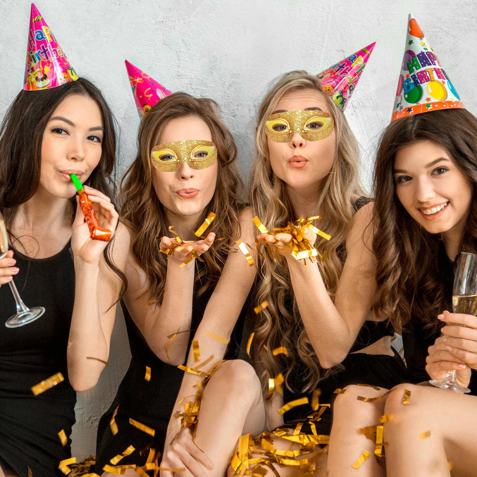 

Blank White Card Masks Unpainted DIY Masquerade Costume Accessory Women Halloween Prop Cosplay Craft Hand Painted