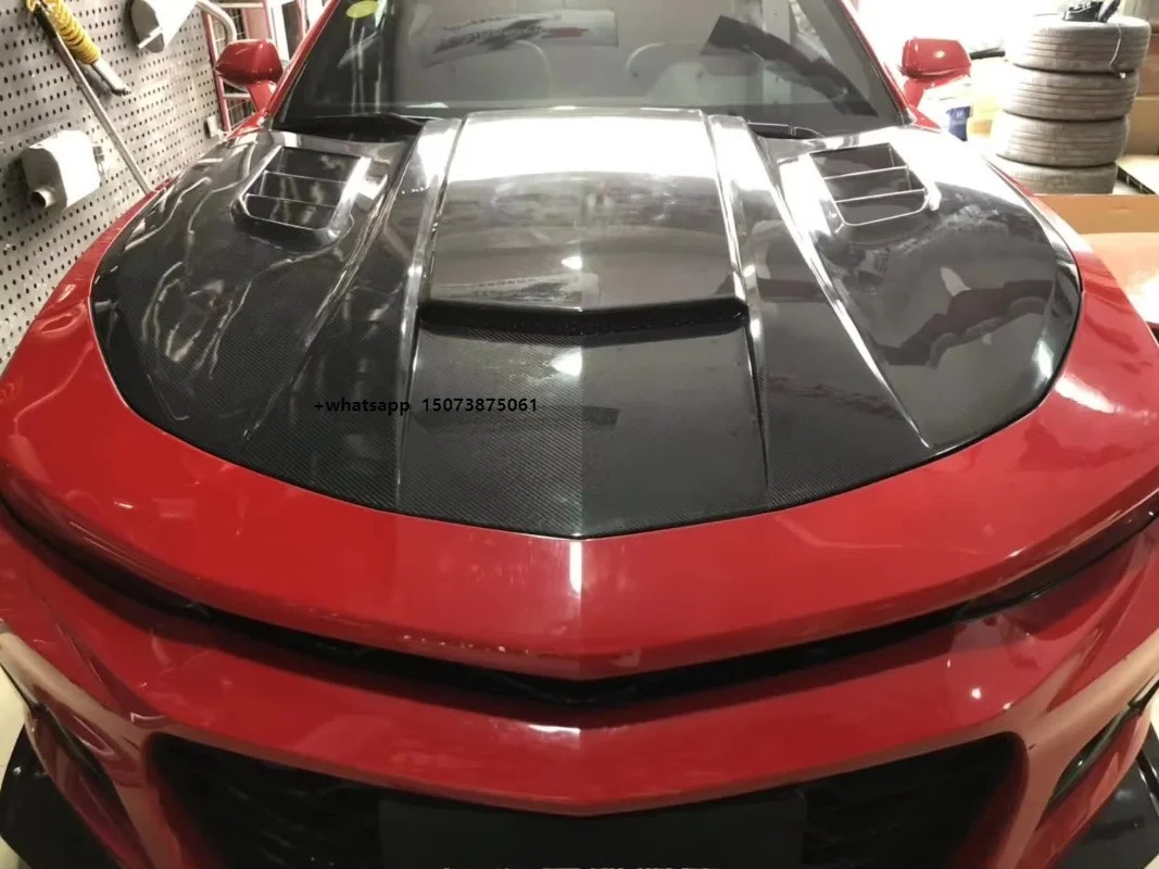 

Carbon Fiber Car Engine Bonnet for Camaro 2016-2018 Customized