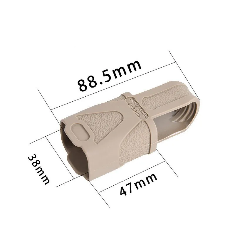 Airsoft 9MM NATO Subgun Cage Fast Mag Rubber Loops Toys Tool for MP5 MP5K Magazine Assist Hunting Rifle Pouch Accessories