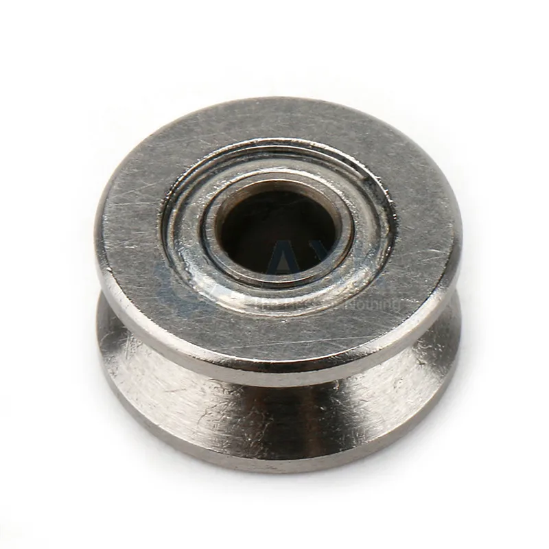 10 Pcs 20 Pcs 50 Pcs V Groove Sealed Ball Bearing Carbon Steel 624VV Guide Track Roller Bearing V624 Embroidery Machine Bearing