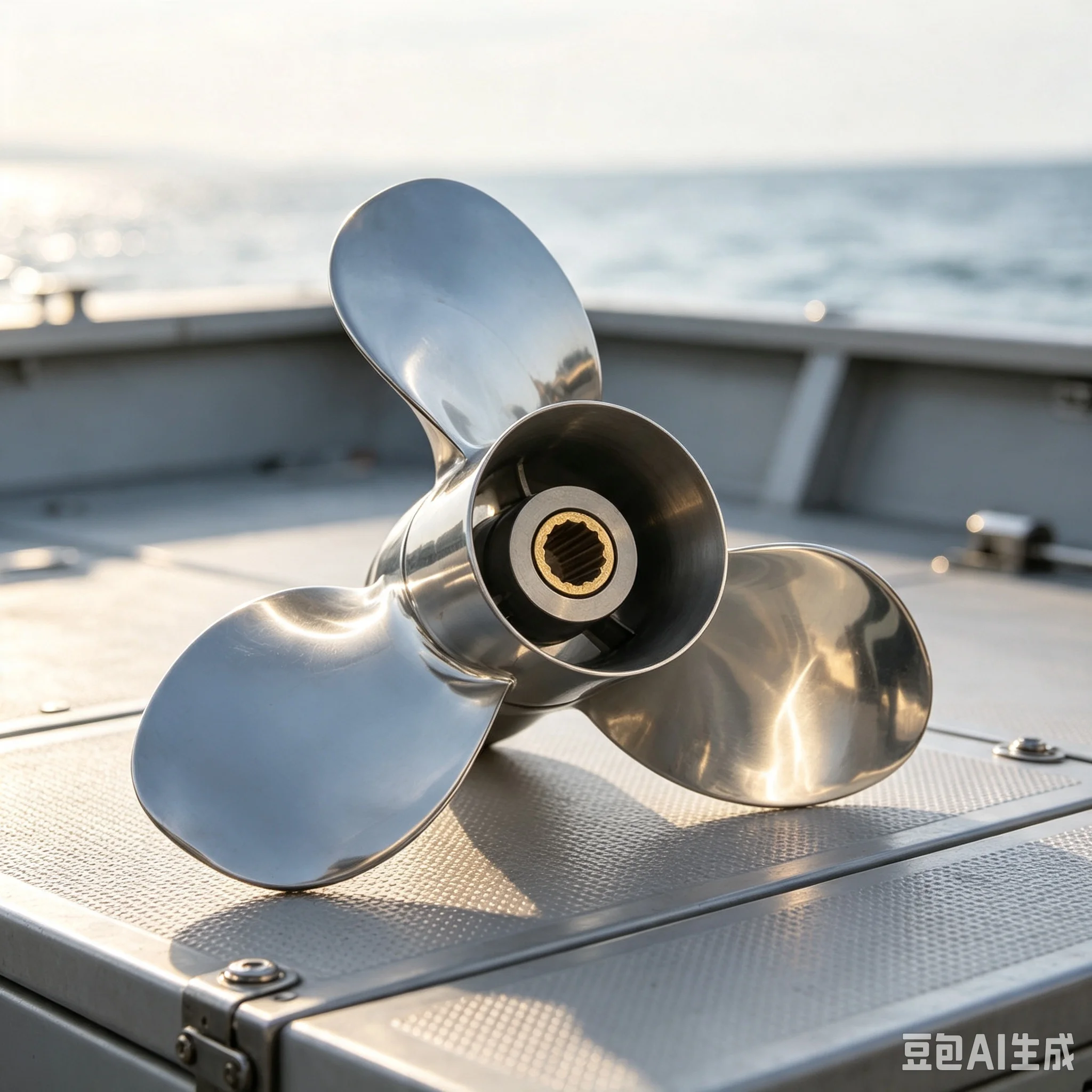 High Quality Stainless Steel Propeller Fit For Tohatsu 25/30HP 2-Stroke Outboard Engine Marine Boat Propeller Parts