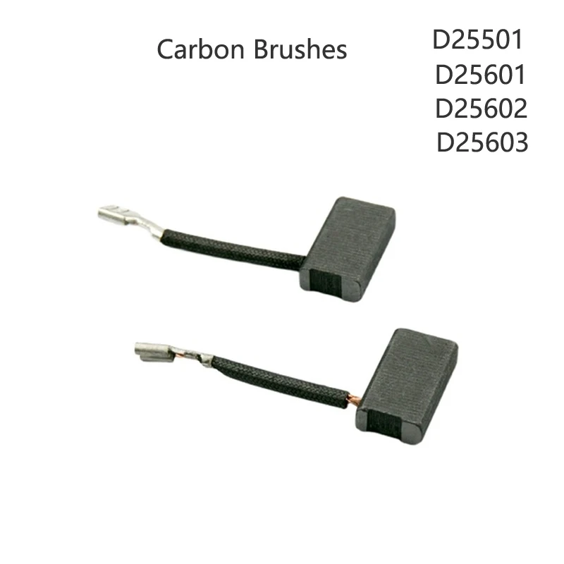 

5 Pairs Electric Impact Drill Carbon Brushes D25501 D25601 D25602 D25603 No47424-Premium P2255 Power Tool Accessories