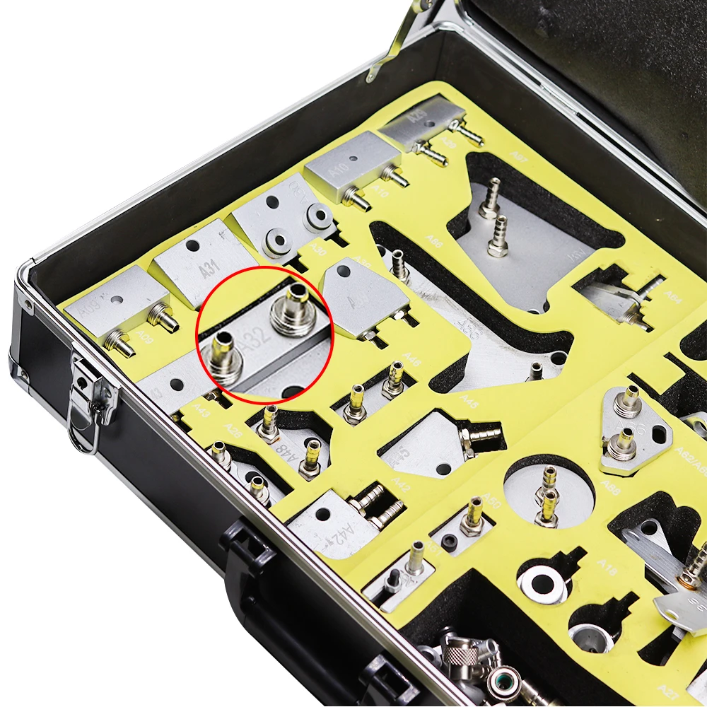 116PCS Aluminum Alloy Auto automatic Transmission Oil Replacement Gearbox Quick Adapters