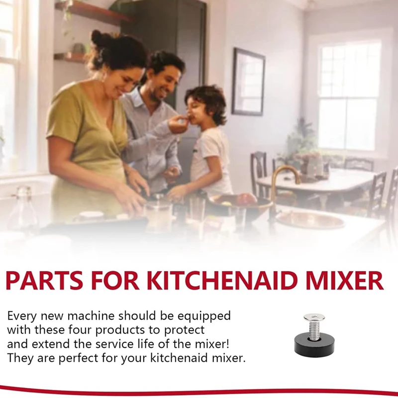 ABNO-4 шт. сменная шайба для блендеров Kitchenaid, миксеры-для Kitchenaid, насадки для миксеров с наклонной головкой, шайба Kitchenaid