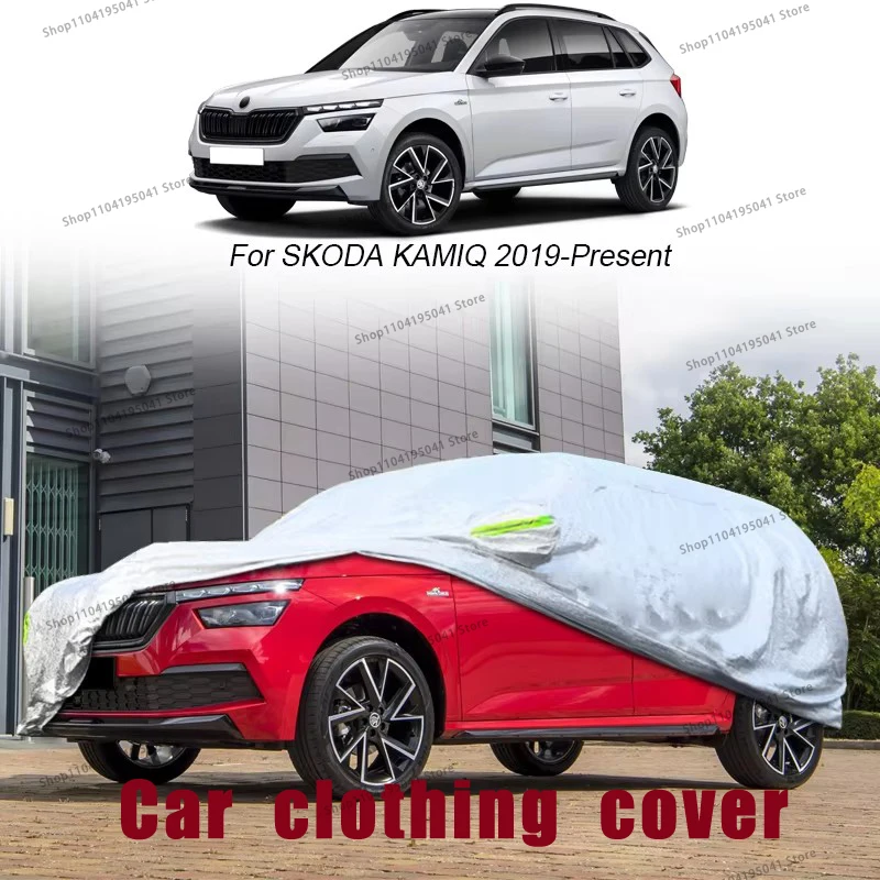 

For SKODA KAMIQ Full Car Cover Rain Frost Snow Car protective cover ,UV protection,Car paint protection