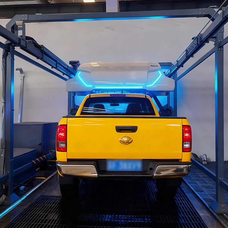 YG Customized 360 Full Automatic Electric Car Wash Machine System With Brushless Motor Touchless Operation Dryer Competitive Pri