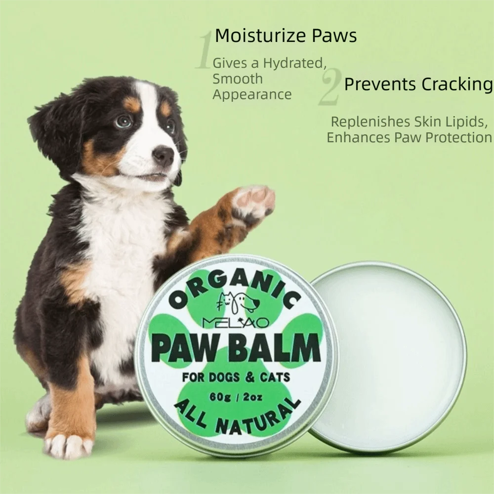 

Moisturizing Pet Paw Balm Nourishing Anti Crack Dog Nose Moisturizer Safe Licking Repair Pet Foot Repair Cream Dog Paw Care