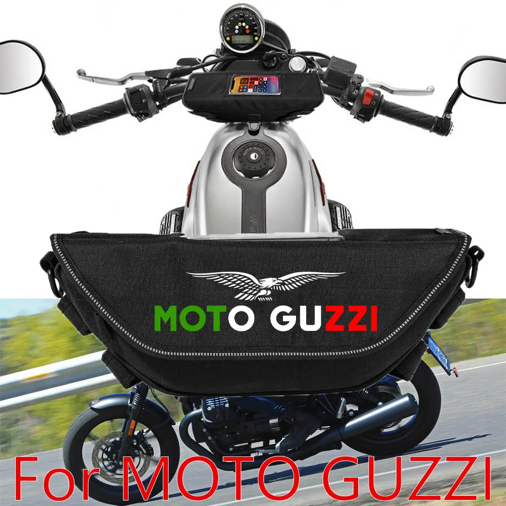 

For MotoGuzzi V7 V9 V85TT v85 v100 motorcycle accessories Waterproof And Dustproof Handlebar Storage Bag navigation