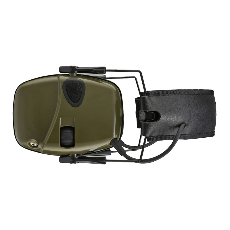 سماعات رأس تكتيكية لإلغاء الضوضاء للصيد، غطاء للأذنين للرماية الإلكترونية، سماعة حماية للسمع قابلة للطي