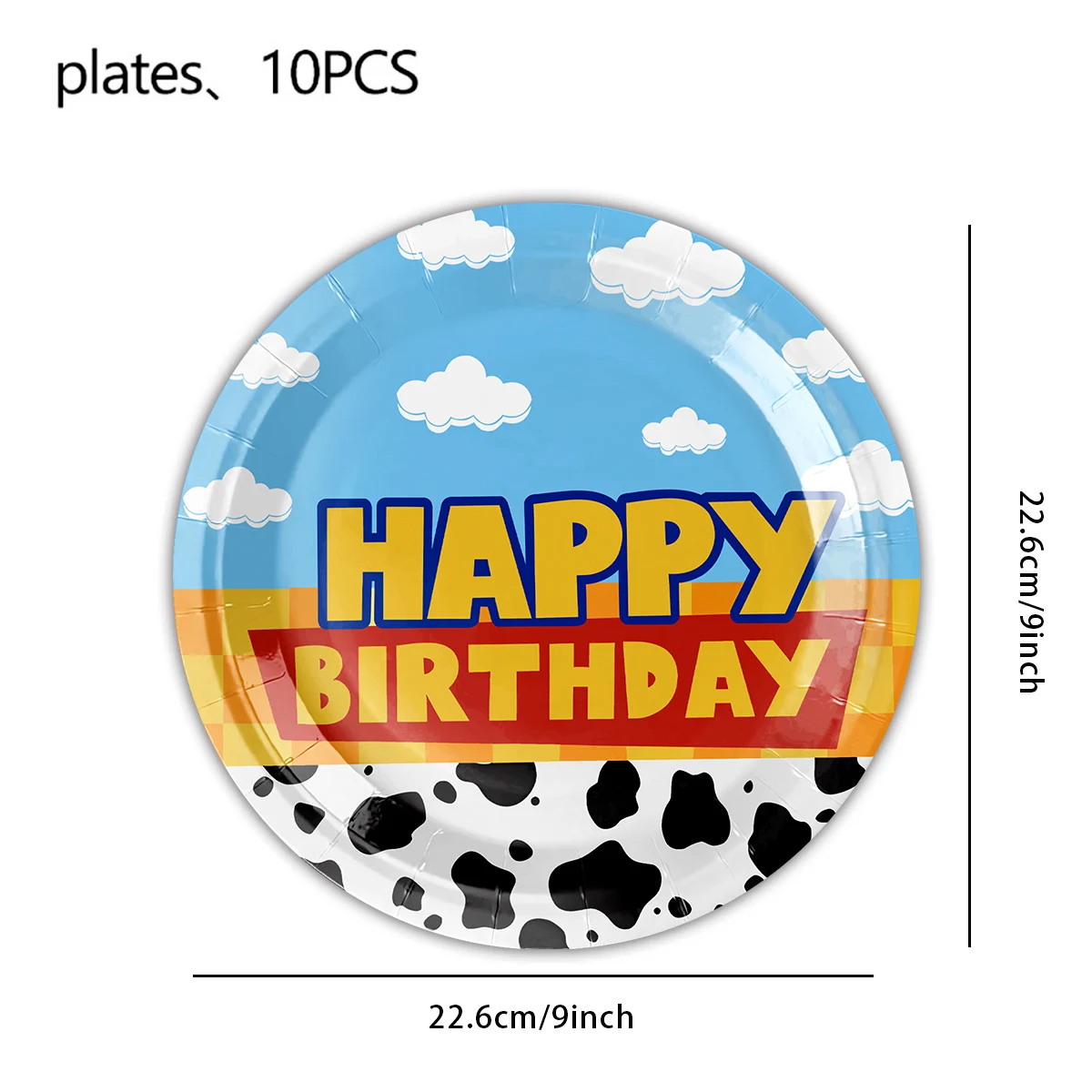 Kinderfeestdecoratie Wegwerp Servies Toy Story Bekers Borden Ballonnen Babyshower Verjaardagsfeestje Cadeau Speelgoed