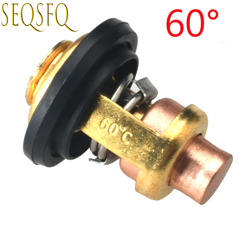 6G8-12411 Thermostat 60 Degrees 140F For Yamaha Honda 4 stroke Outboard Motor 62Y-12411-00;677-12411-00