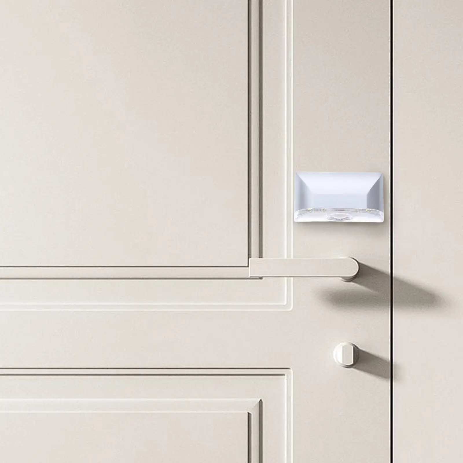 

1 шт. Инфракрасный датчик движения для дверного замка, светодиодный ночник с автоматическим включением, лампа для замочной скважины, ночная подсветка с датчиком движения для дома, светильник для замочной скважины с задержкой выключения