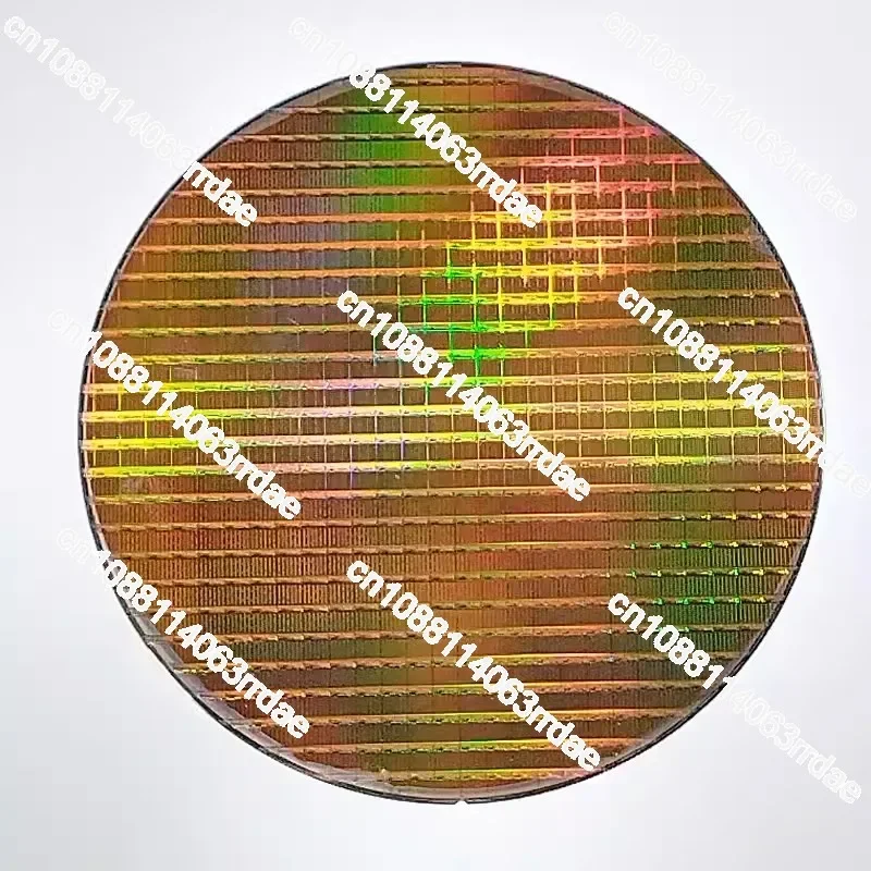 رقاقة السيليكون مع دائرة متكاملة ، رقاقة وحدة المعالجة المركزية ، هدية تقنية IC ، رقاقة إضاءة أشباه الموصلات ، 8 بوصة