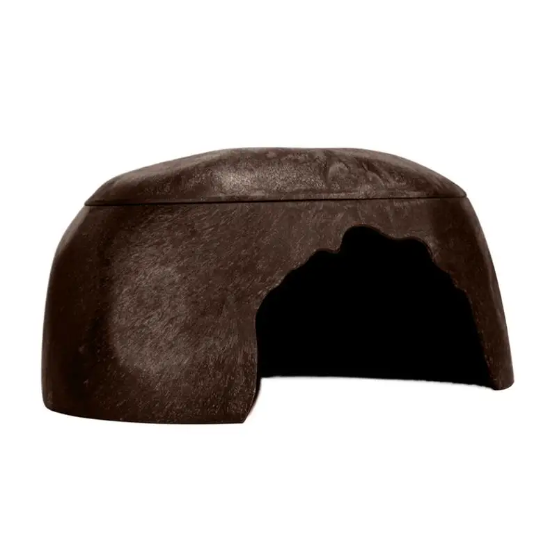 

Reptile Hide Reptile Habitat Small Lizard Humidify Habitat Decor With 3 Sinks For Gecko Bearded Dragon Snake Turtle Frog