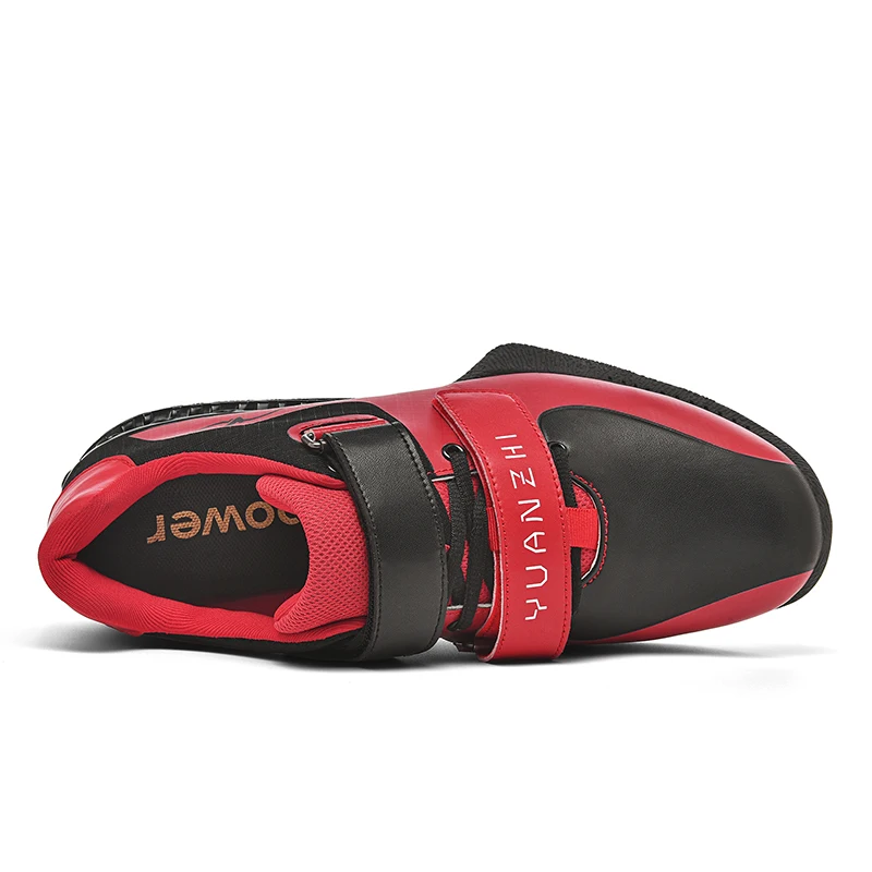 2025 جديد القرفصاء الصلب سحب أحذية الرجال النساء الفاخرة العلامة التجارية رفع الأثقال التدريب حذاء الأزواج مريحة داخلي حذاء للجيم