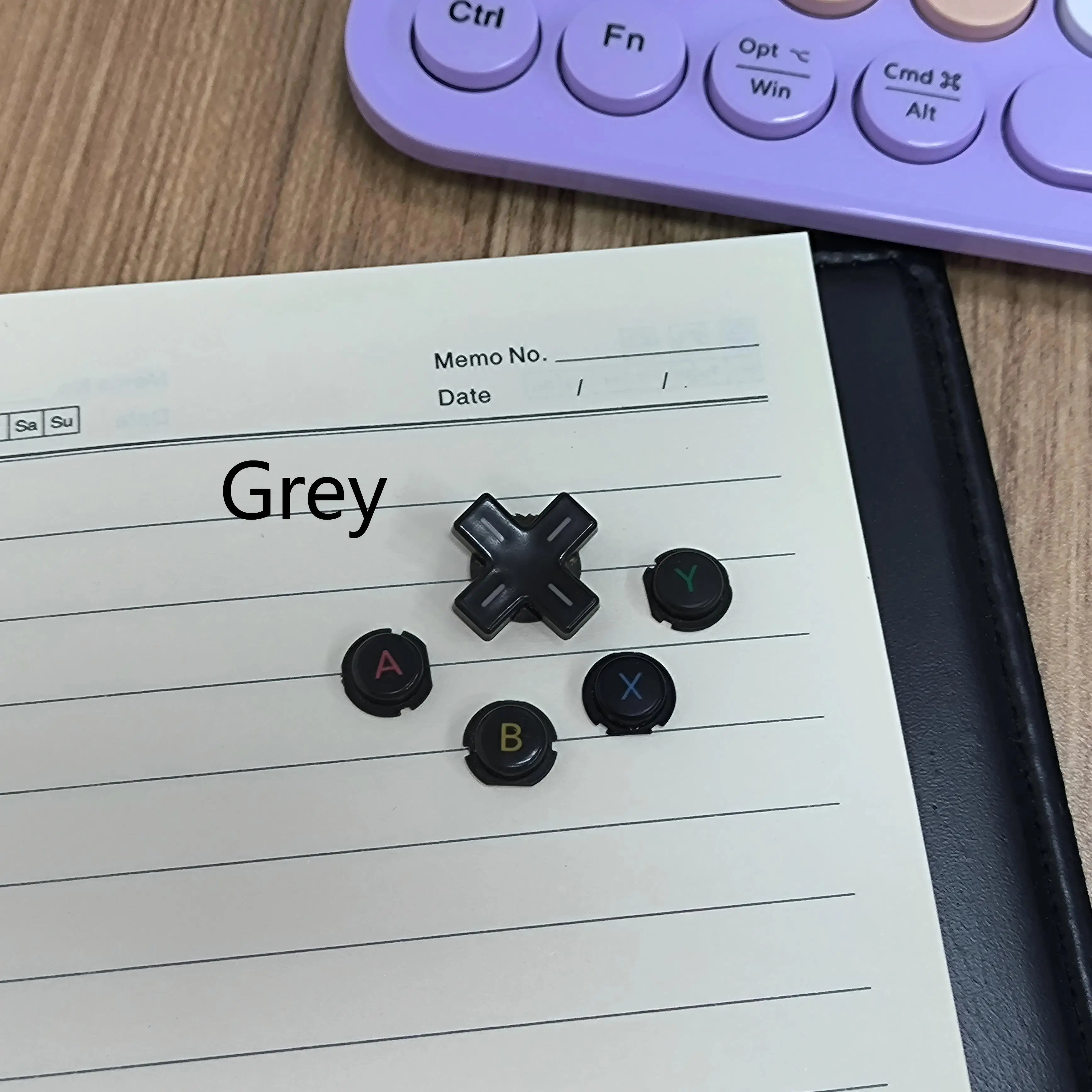 Новый 3DS XL/LL оригинальный набор перекрестных кнопок ABXY для разборки для новой консоли Nintend 3DS XL/LL