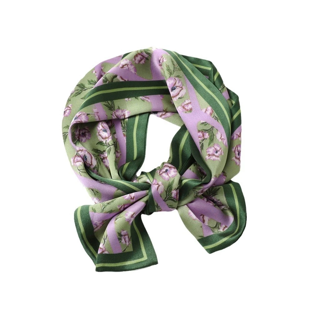 

Шелковый шарф для женщин, двухслойный шифоновый шарф из тутового шелка с двойной лентой, шелковый шарф Ханчжоу, длинный шелковый шарф оптом