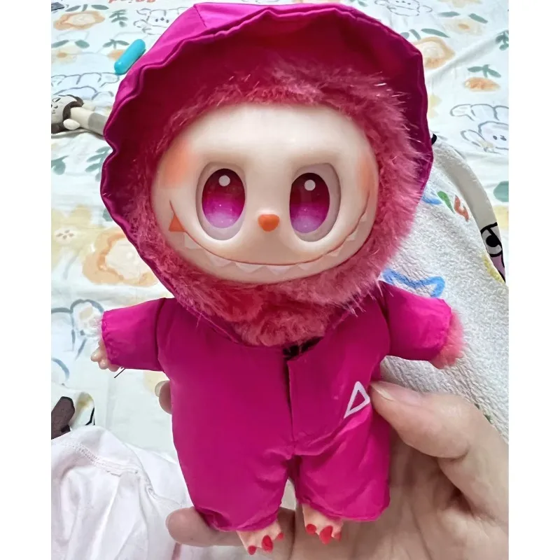 فقط الملابس ل V1 V2 V3 Labubu المأكولات البحرية لعبة الجندي دمية زي الدراما الكورية اكسسوارات الديكور اللعب هدايا عيد الميلاد #6