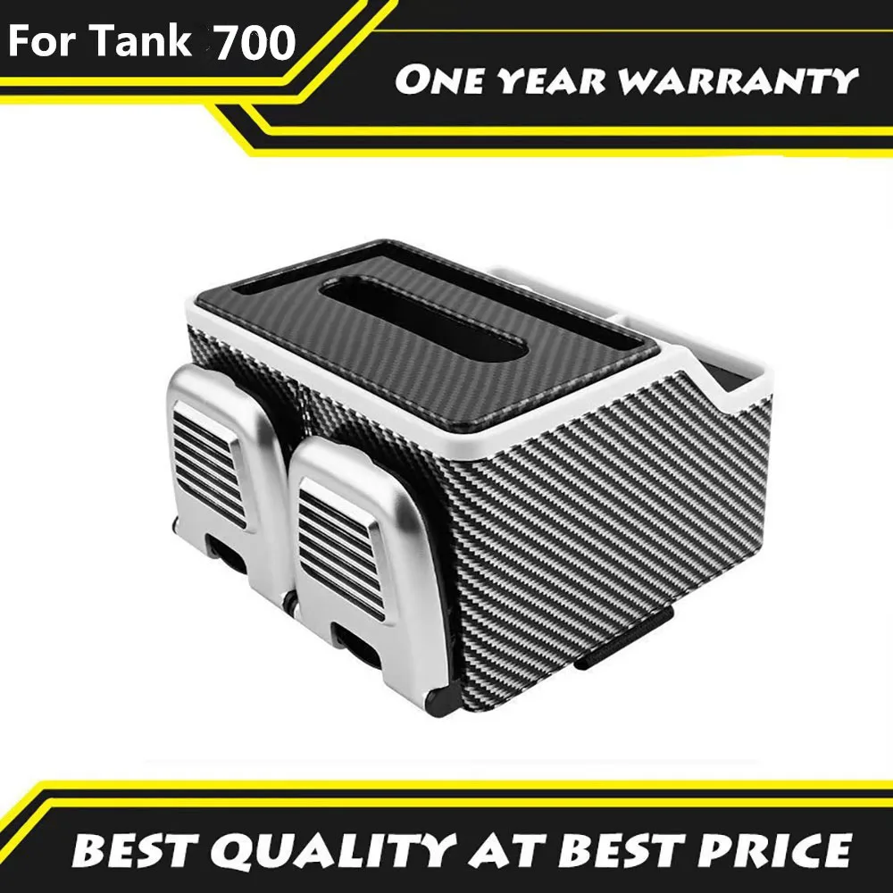 

Fit For Tank 700HI4-T 2024 2025 New Energy Advanced Car Tissue Storage Box