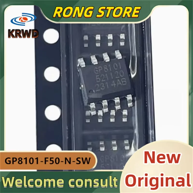

10PCS GP8101 New Original GP8101-F50-N-SW SOP-8 ADC/DAC