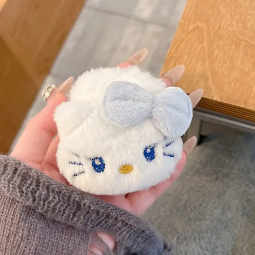 Cute Cartoon Anime Role Hello Kitty Earphone Protective Case for AirPods 1 2 3 Pro 2rd Soft Lovely Plush Anti-fall Protect Cover