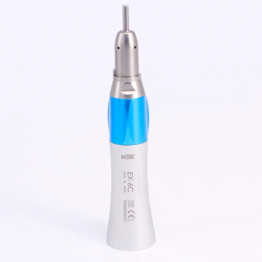 EC EX-6CEX-203C Dental 1:1 Direct Drive Contra Angle Low Speed Handpiece Dentistry Against Contra Angle Polishing Tools