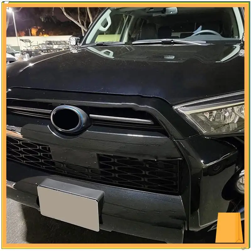 

Трендовая накладка на переднюю центральную решетку для Toyota 4Runner 2020 2021 2022 TRD Pro TRD Sport, вставные полоски средней решетки