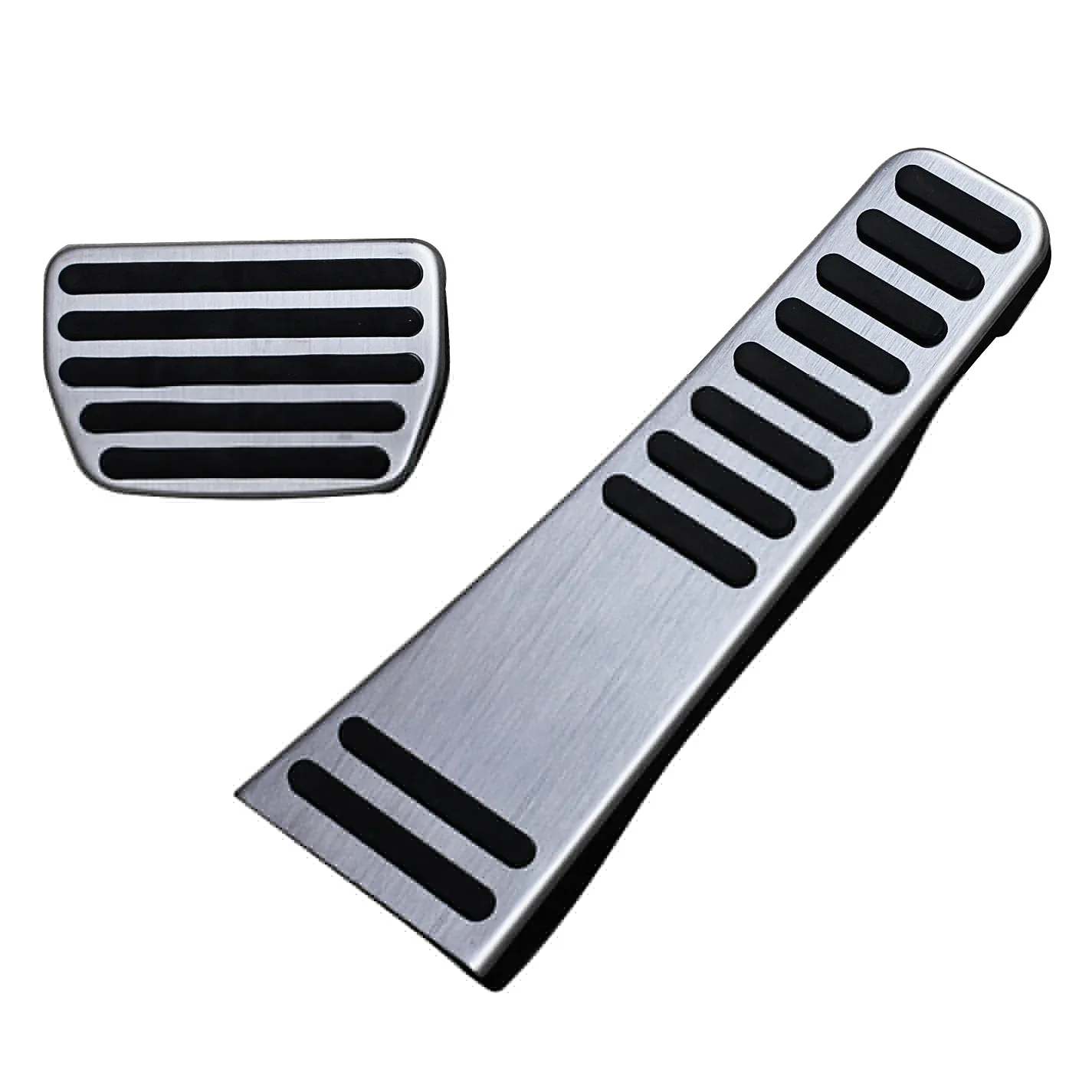 Stainless Steel Foot Brake Gas Pedal Pad Cover Set For 2015-2023 Volvo S60 V60 XC60 S90 V90 XC90