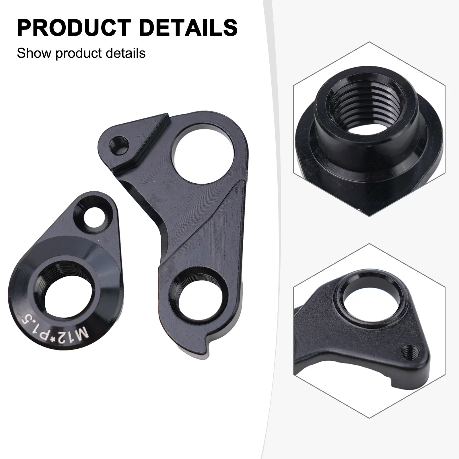 1pcs Bicycle Rear Derailleur Hanger Silver Accessories Aluminum Alloy For SCOTT MTB Mountain Bicycle Replace Parts