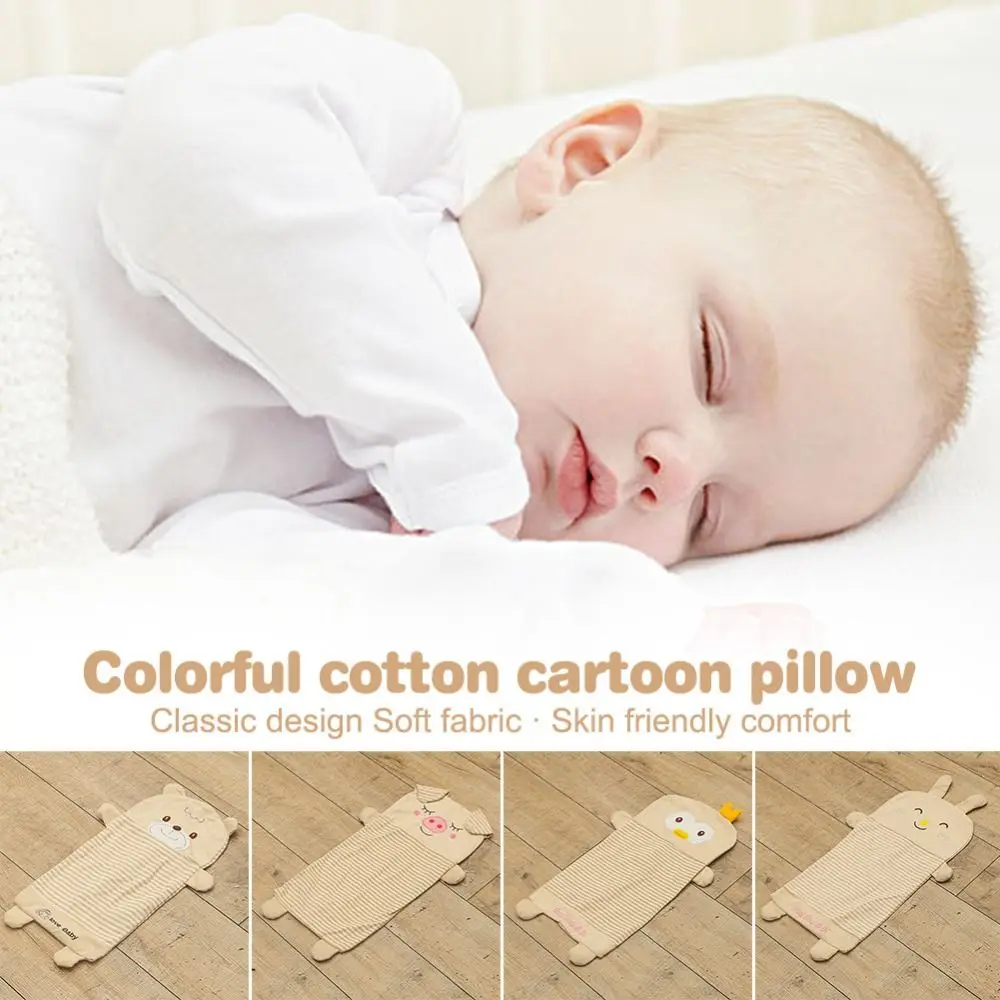 

Breathable Cotton Baby Pillow Prevent Flat Head Neck Protection Baby Buckwheat Pillow Children Pillows