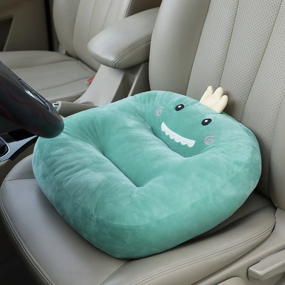 Cartoon Car Cushion Sofa Pad Office Chair Cushion Thicken Seat Pad Seat Sofa Cushion Lumbar Support Pillow Room Decor