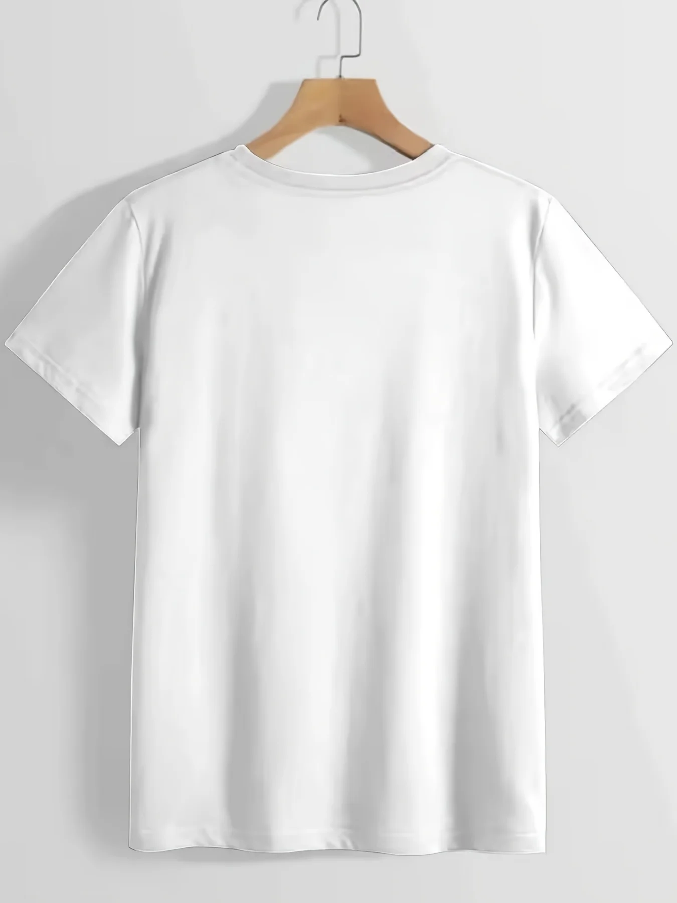 Men's White Bubble Tape Graphic T-Shirt - Retro Bubble Blowing Character Print, Round Neck - Casual Wear Suitable for Outdoor Activities - Machine Washable - All Fit for Casual Attire and Bubble Tape Themed Outfits
