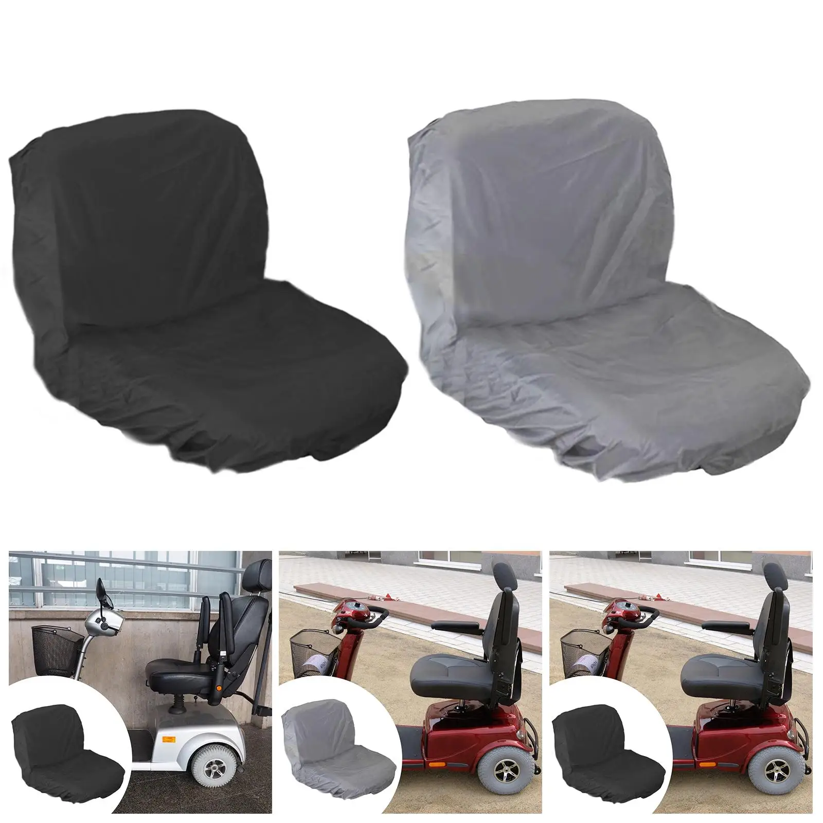 

Mobility Seat Cover Secure to Fit Professional Lightweight Wear Resistant Comfortable Accessories Easily Install Anti Skid