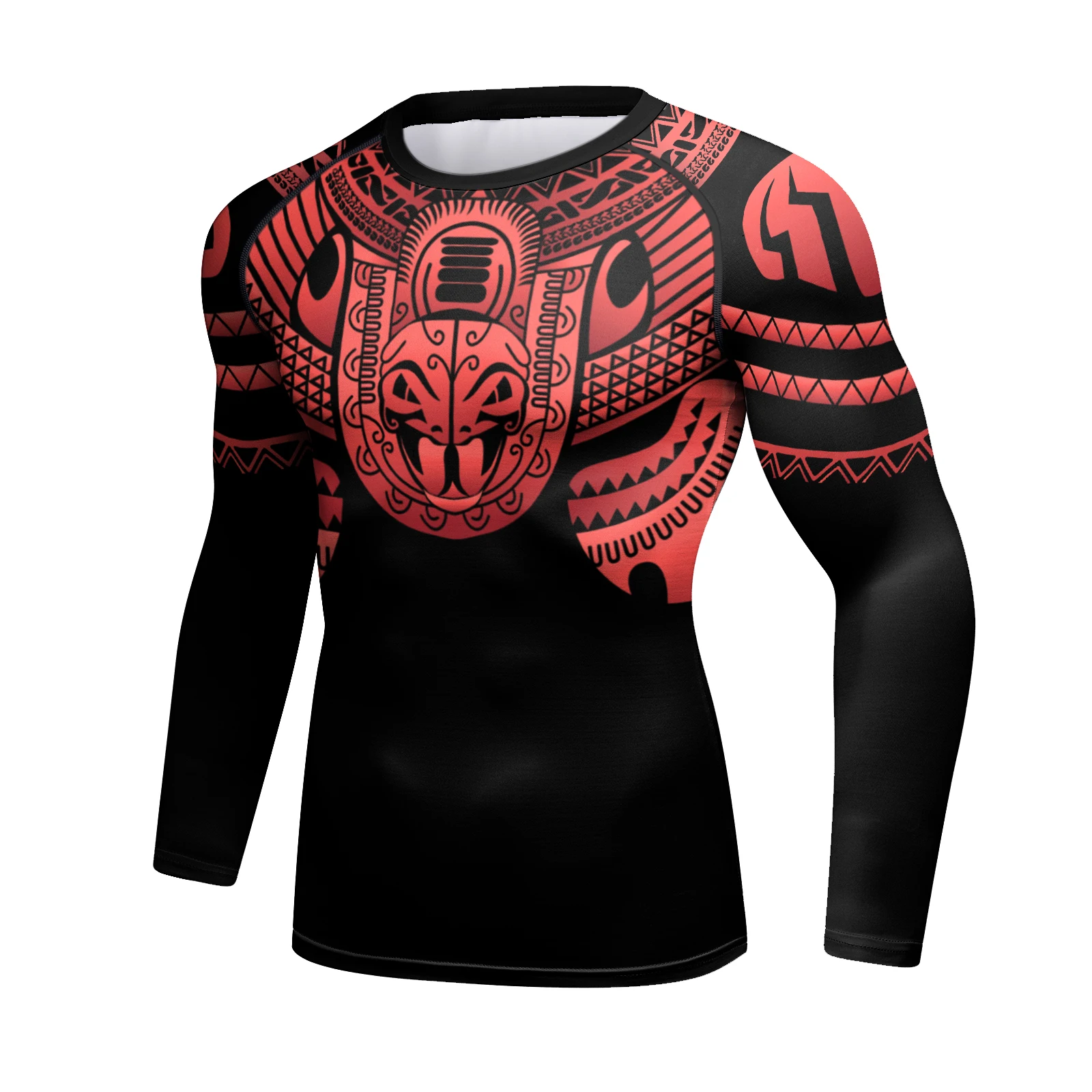 Cody Lundin Red Tights MMA Bjj Kimono Jiu Jitsu Rashguard Custom Sublimation Raglan Sleeve Kickboxing Jersey Men Sweatshirts