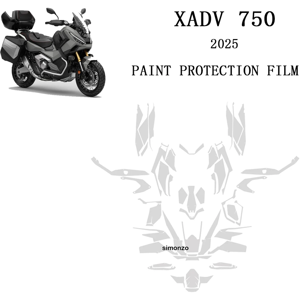 

FOr HONDA X-ADV 750 TPU 2025 Fits XADV 750 PPF Paint Protection Film self-Healing Full Body Scratch ResistantProtective Film