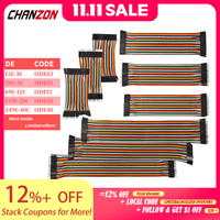 10cm 20cm 30cm Jumper Wire Dupont Cable 24AWG Copper Ribbon Male Female 40 Pin Long Line Connector for DIY Arduino Breadboard