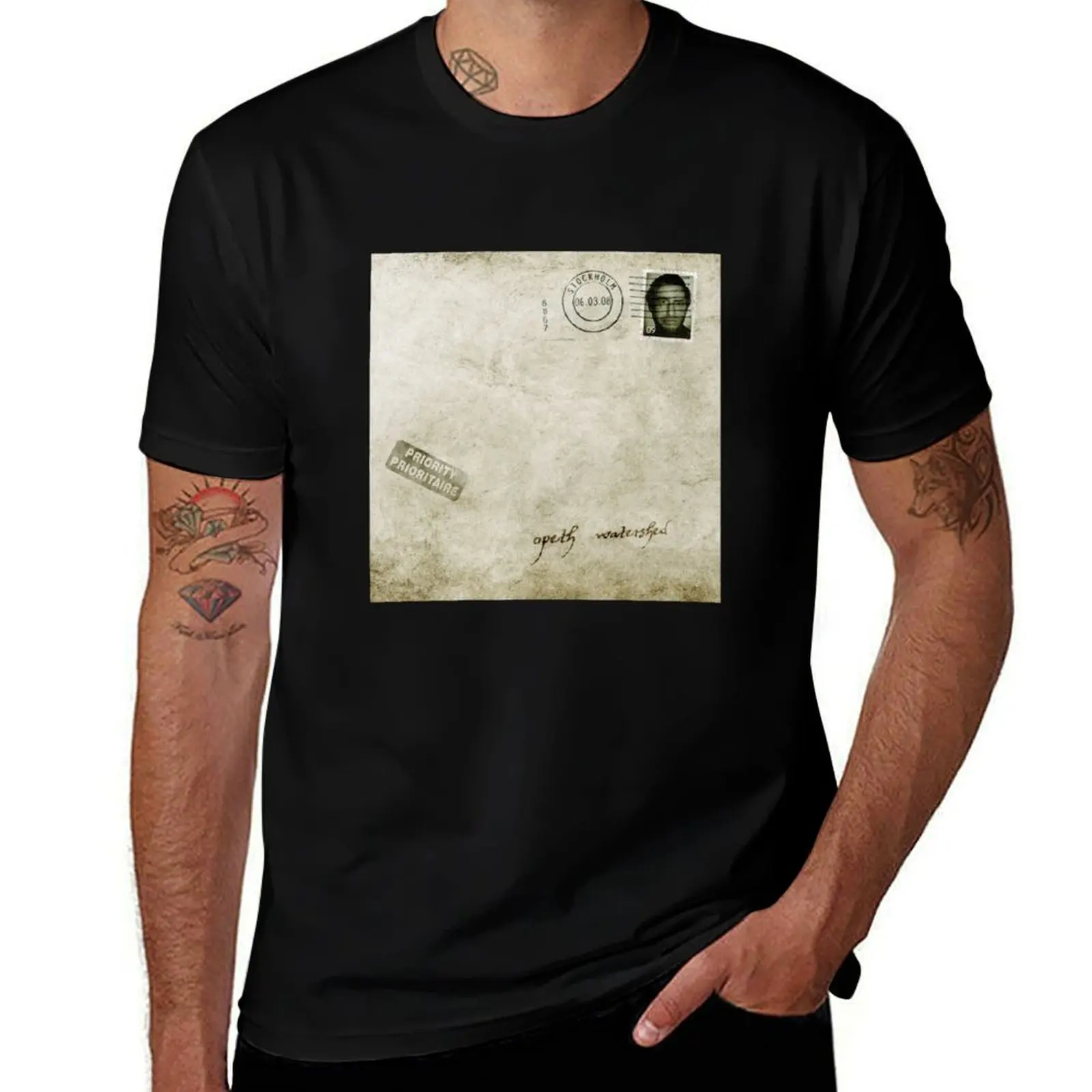 

ópéth Watershed 2 Album Cover T-Shirt t shirts for man slim fit funny t shirts dark humor g man t shirts for men T-Shirt