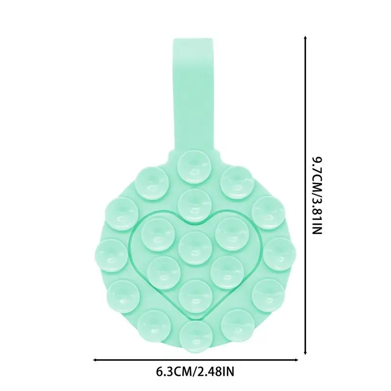 Multifunctional Mobile Phone Silicone Suction Cup Mobile Phone Double-Sided Case Anti-Slip Holder Mount Suction