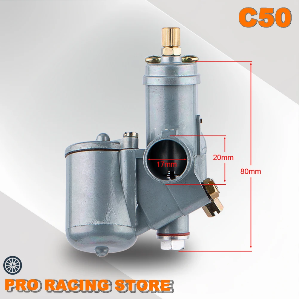 17mm Carburetor Carb for Zundapp C50 Super Sport 1/17/77 17mm Tuning Vergaser Bing motorcycle accessories 517 Mofas Moped