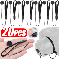 Universal Camera Lens Cap Keeper with Elastic String Anti-Lost Lens Lanyard Strip Strap Rope for Nikon Sony DSLR SLR Camera