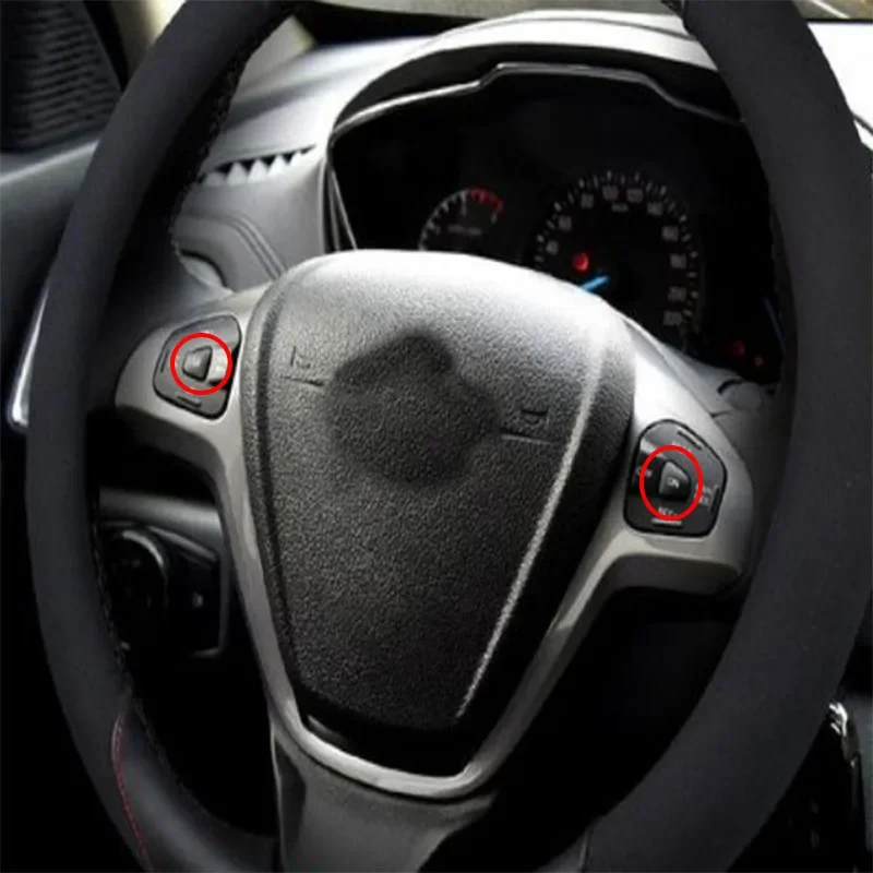 For Ford Escort Fiesta MK7 MK8 ST 2017 Ecosport 2013 Car Audio Volume Steering Wheel Button Control Switch M On Button