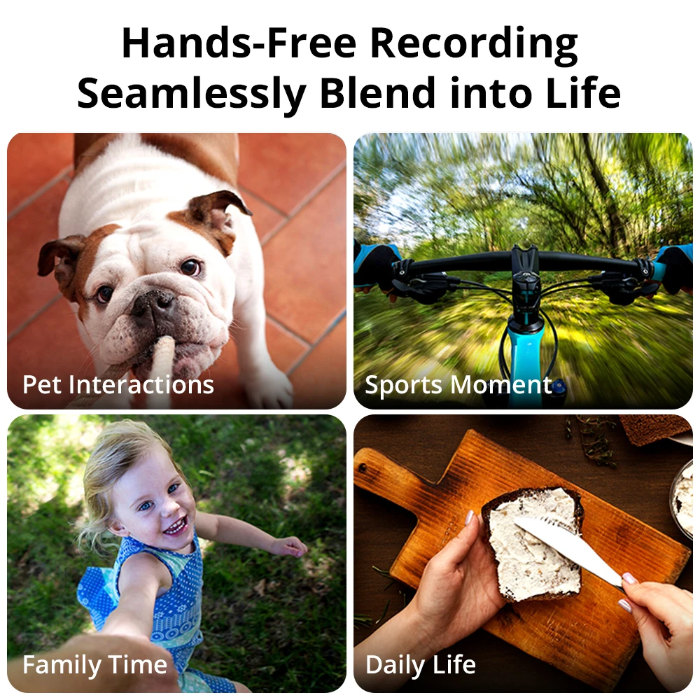 COLMI AI النظارات الذكية 8MP كاميرا تصوير الفيديو ChatGPT مساعد في الوقت الحقيقي مترجم بلوتوث دعوة واي فاي نقل المضادة للاهتزاز #3