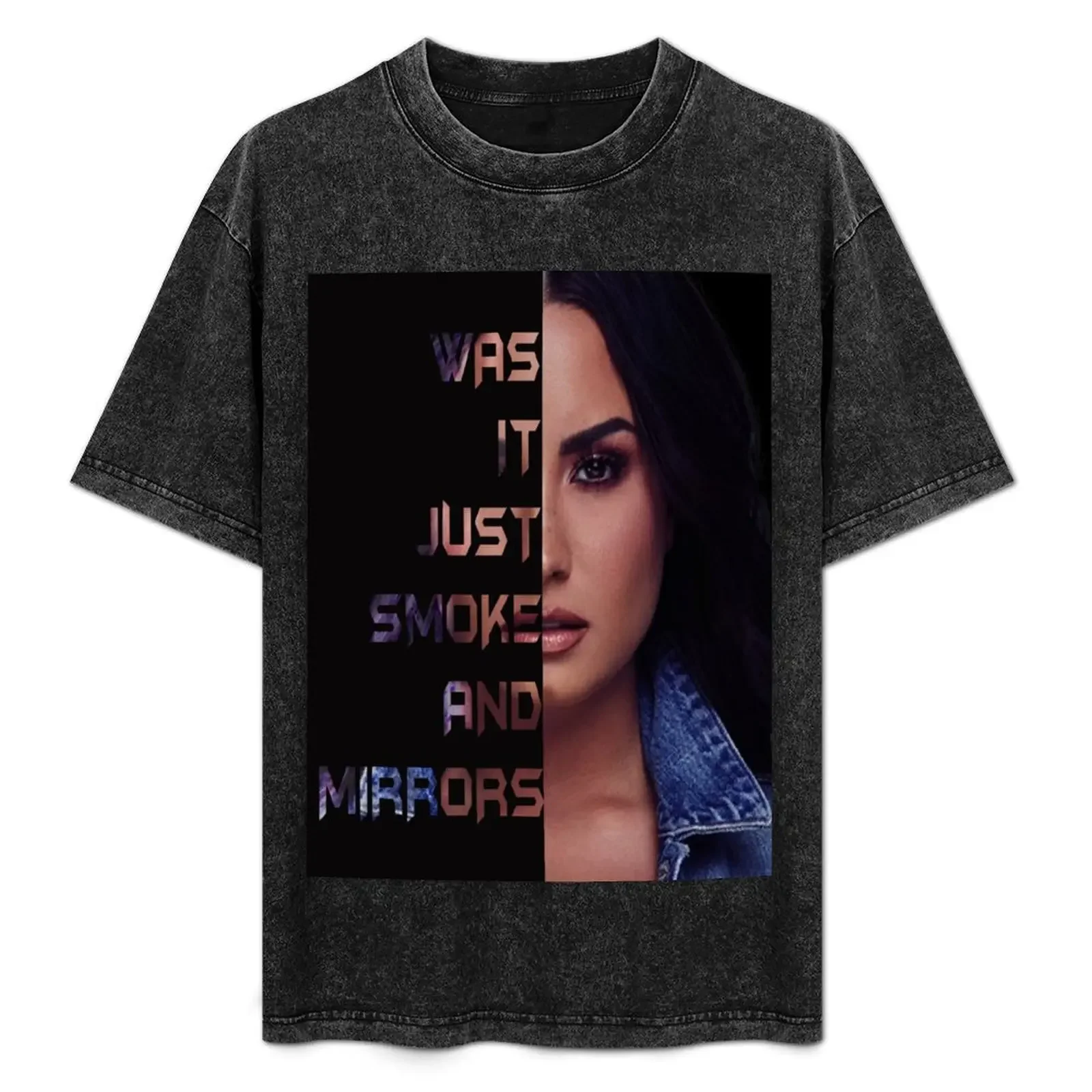 

Demi Smoke And Mirrors T-Shirt oversized graphic tee funny meme t-shirts tees vintage t shirts oversized t shirts for men