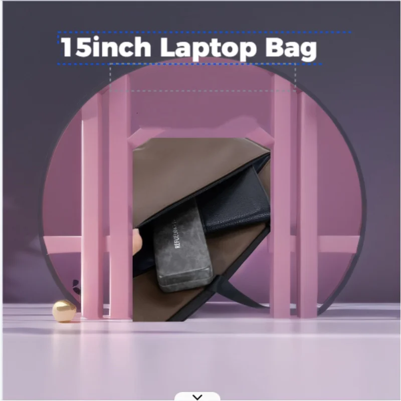 

15 Inch Laptop Bag Business Commuting Notebook Case Tablet Portable Travel Carrying Bags Computer Handbag