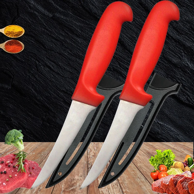 Handmade Forged Fruit Vegetable Knife Fish Fillet Peeling Deboning Knives Cleaver High Hardness Meat Butcher Knife