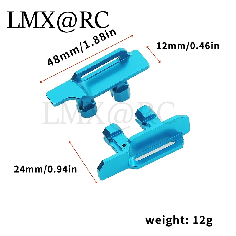 Metal 3S 4S Tall Battery Holder Mount Hold Down with Battery Strap for 1/10 Traxxas MAXX RC Car Upgrade Parts