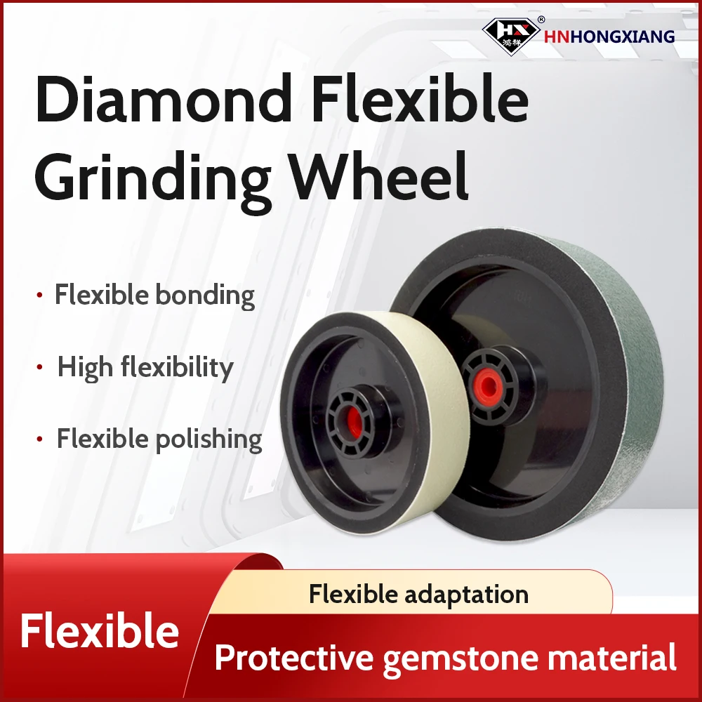 

Soft Resin Diamond Polishing Gemstone Grinding Wheel For Polishing Lapidary Machine