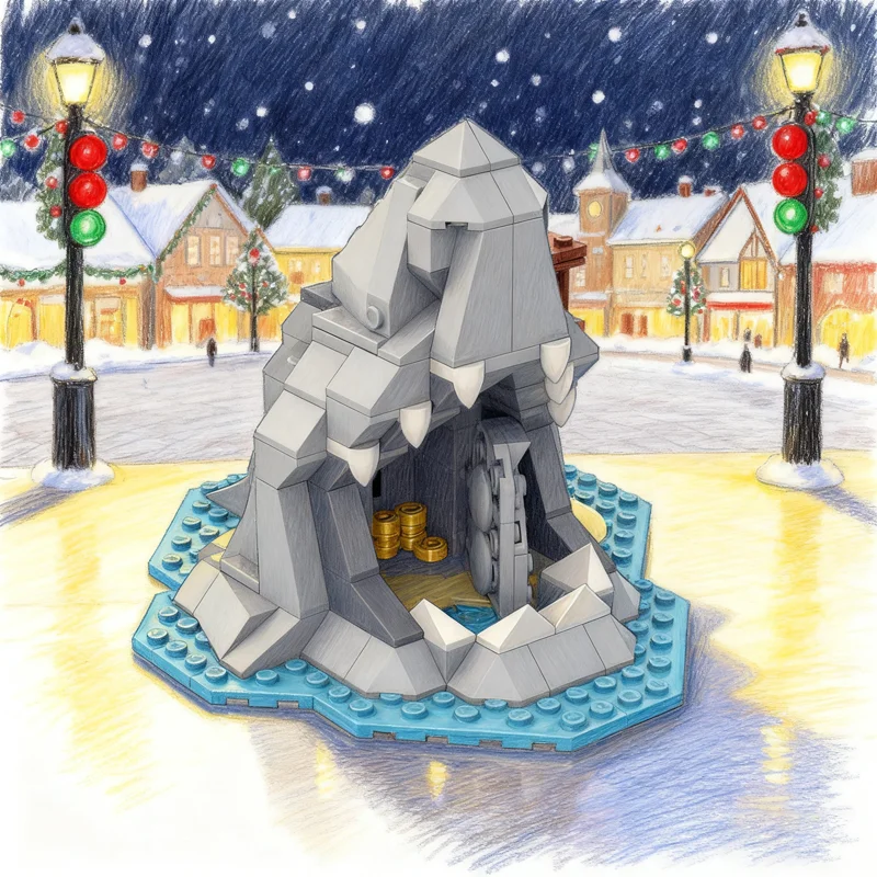 

248pcs MOC Cursed Jaw Island Pirates Model Building Blocks Construction Christmas Gifts Creative Idea Education Brick Toy Kids