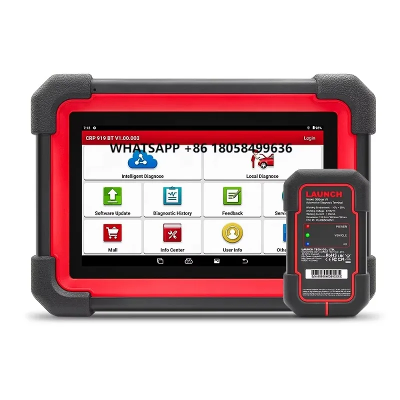

Hot Product Global Version X431 CRP919E BT Car Diagnostic Tool with DBScar VII VCI CRP 919E Automotive 2 Scanner